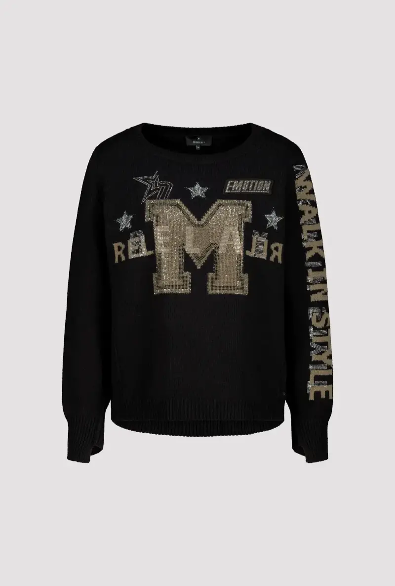 Monari Pullover mit Strass Lagerräumung