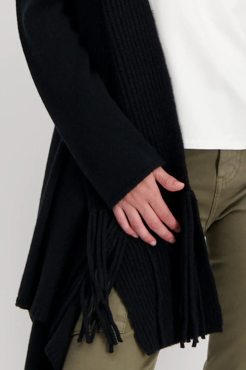Monari Strickjacke mit Schalkragen Online Outlet