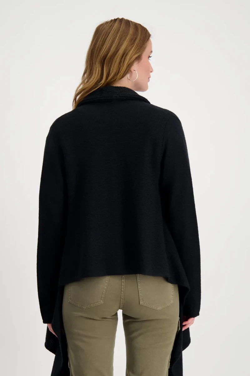 Monari Strickjacke mit Schalkragen Online Outlet
