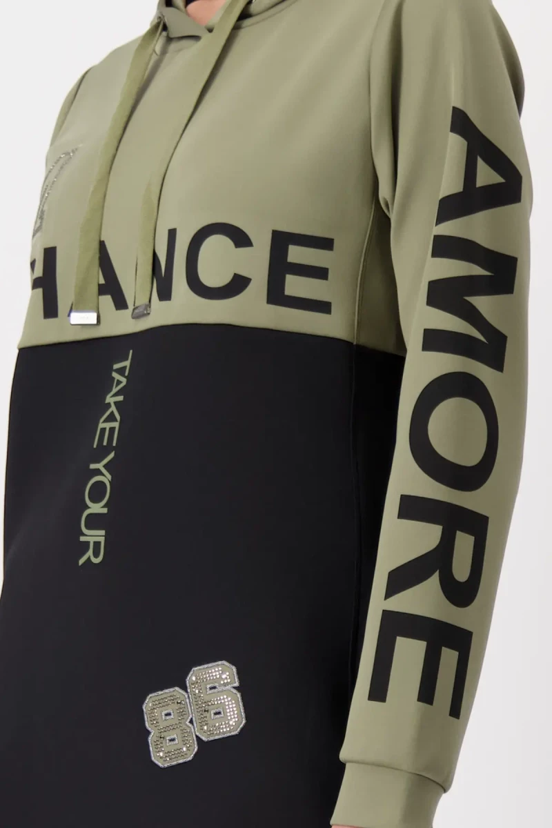 Monari Kleid mit Kapuze Exklusive Angebote