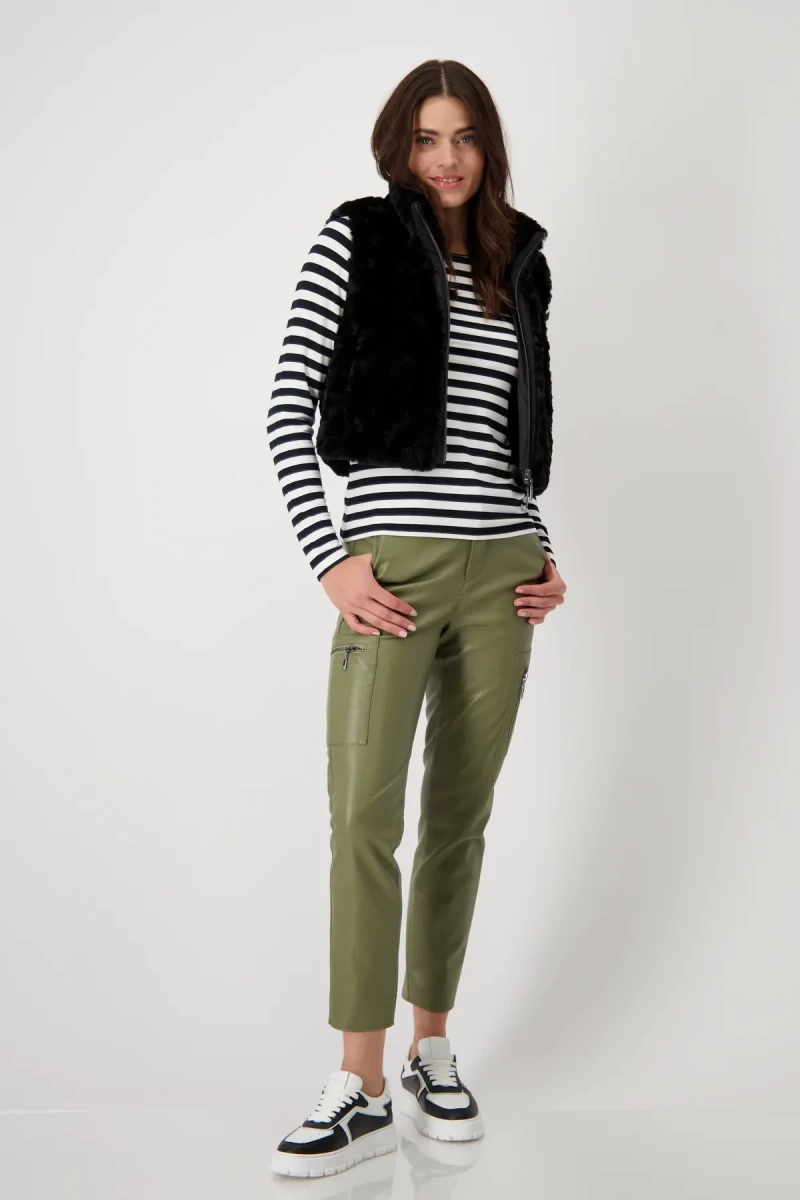 Monari Gestreiftes Shirt Sonderangebote