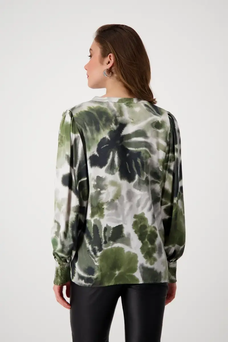 Monari Bluse mit Blumenmuster Letzte 3 Tage