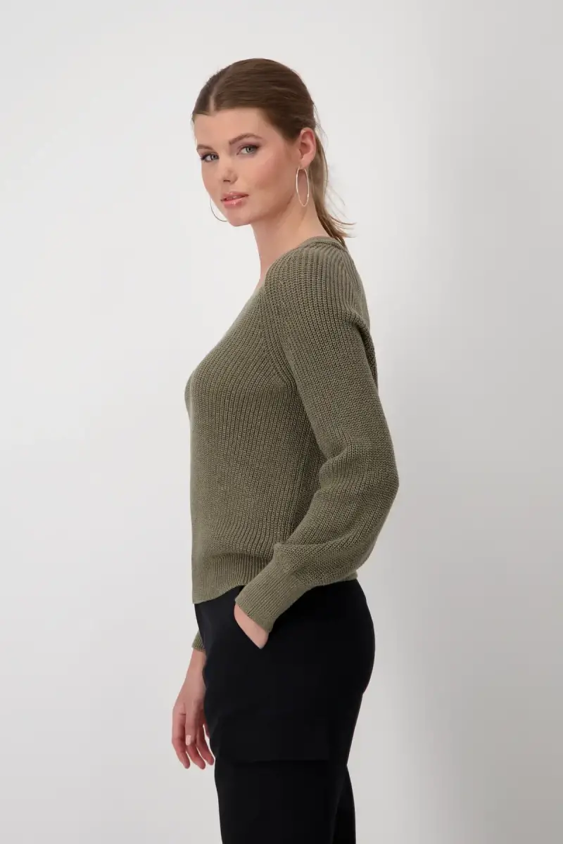 Monari Strickpullover mit Lurex Letzte 2 Tage