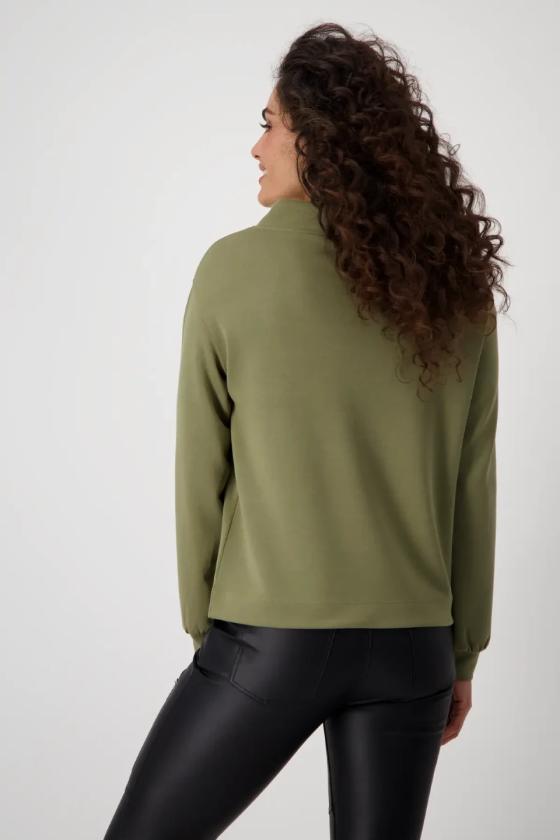 Monari Sweatshirt mit Stehkragen Zeitbegrenzte Promotion