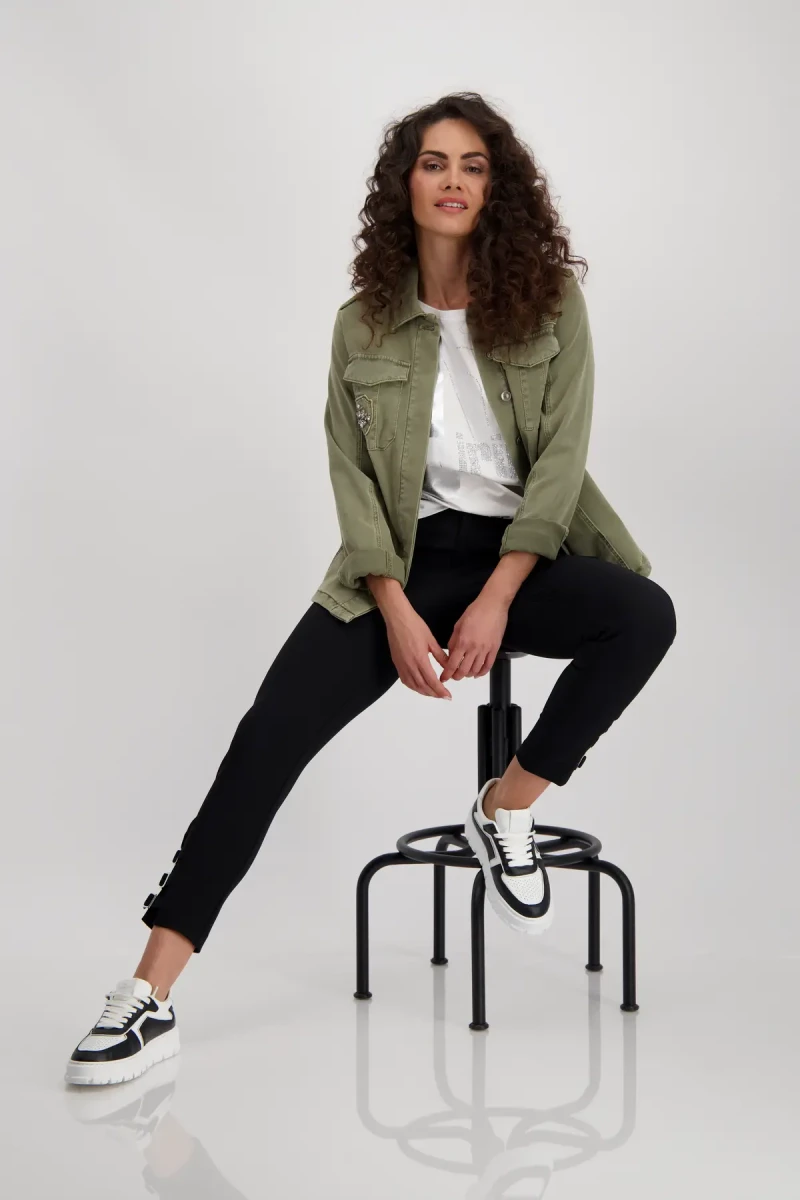 Monari Shirt mit tonigem Print Bis zu 65% Rabatt