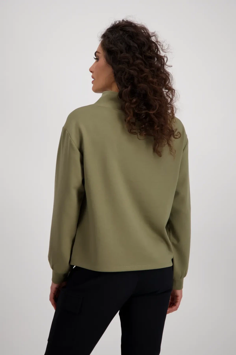 Monari Sweatshirt mit Patches und Strass Bis zu 55% Rabatt
