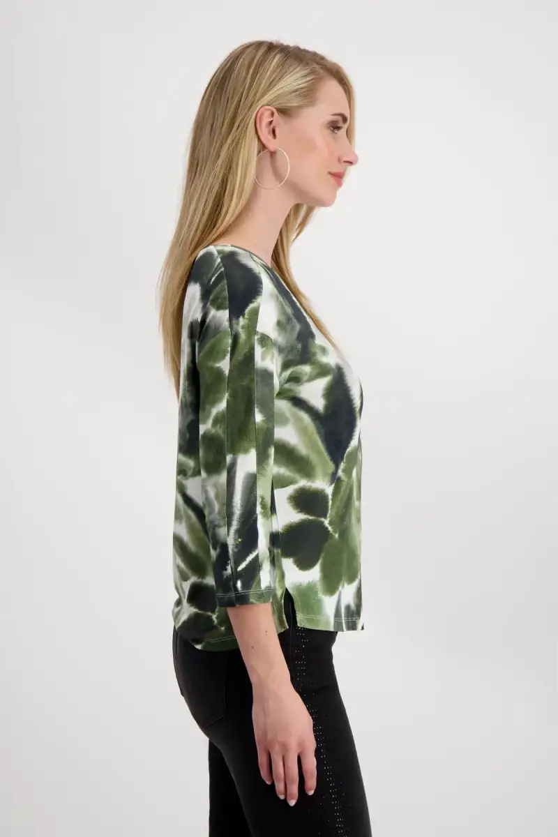Monari Shirt mit Blumenmuster Fabrikladen