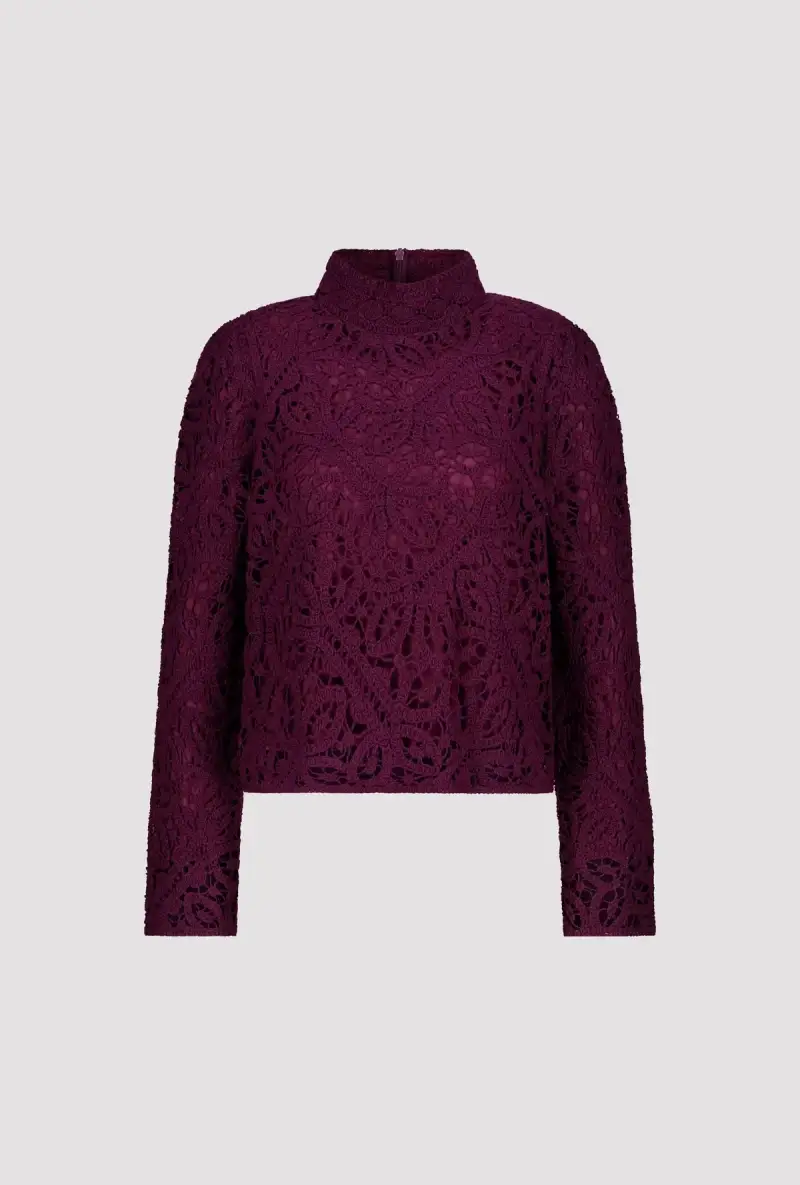 Monari Pullover mit Cornelly Häckelmuster Fabrikverkauf