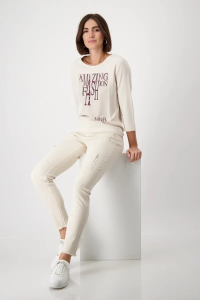 Monari Bio Baumwoll T Shirt Blitzverkäufe