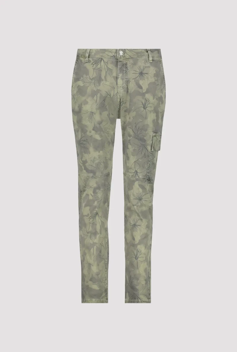 Monari Camouflage Hose mit Blumen Kostenloser Versand