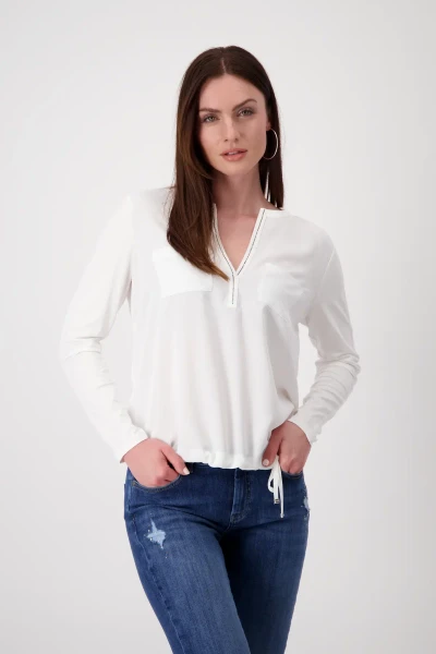 Monari Strickcape mit Wabenmuster Fabrikpreis