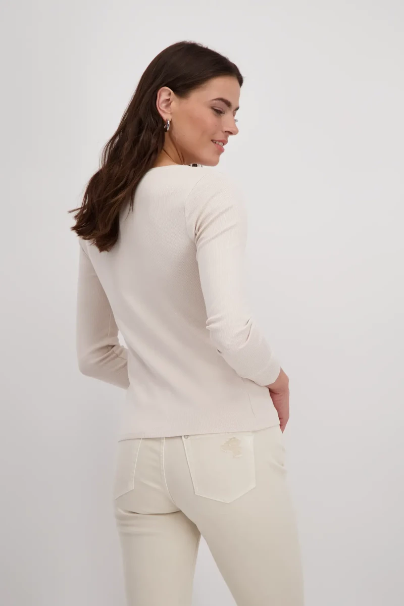 Monari Basic Shirt aus Pima Baumwolle Muttertagsangebot