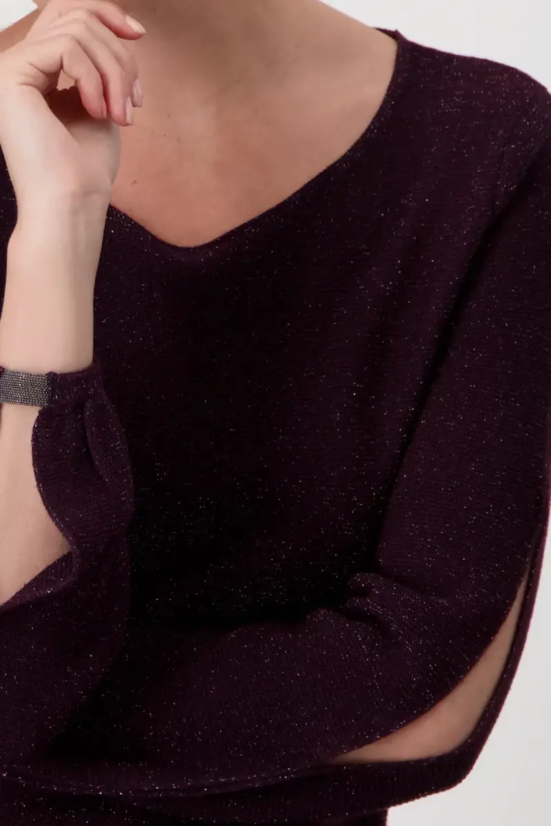 Monari Linksstrick Pullover Heißer Verkauf