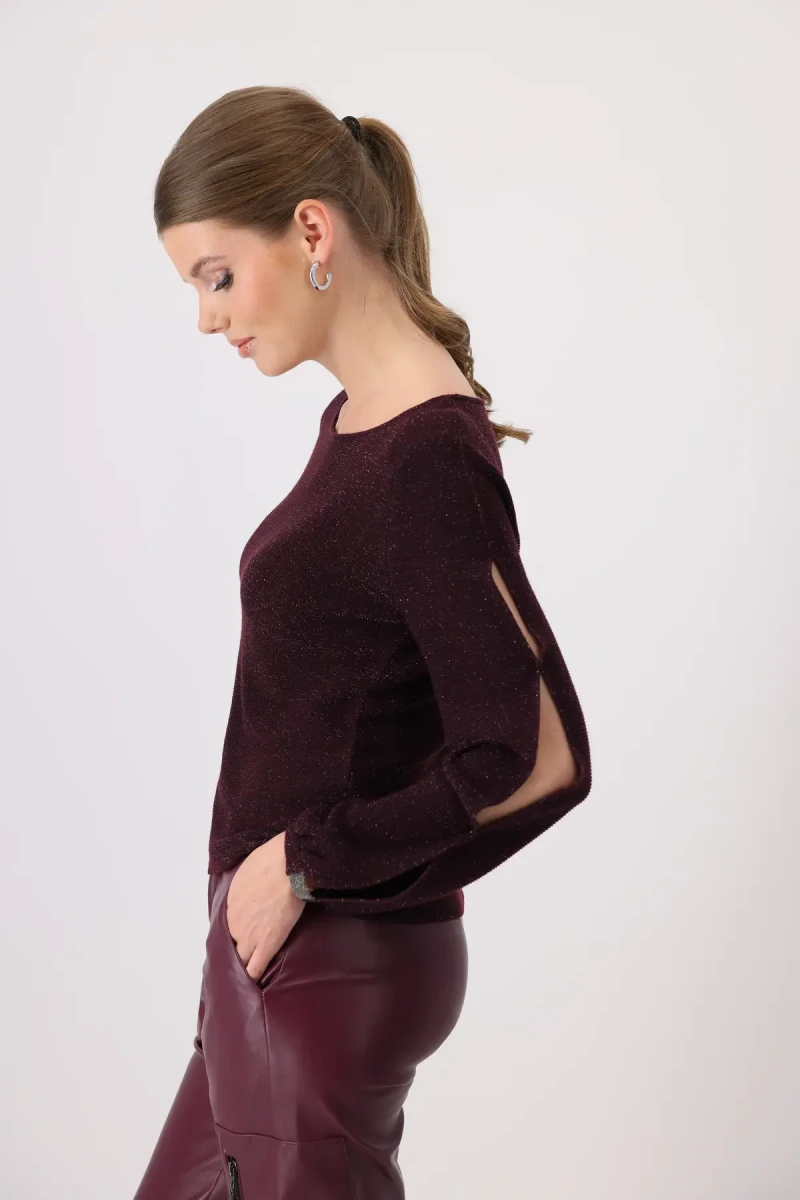 Monari Linksstrick Pullover Heißer Verkauf