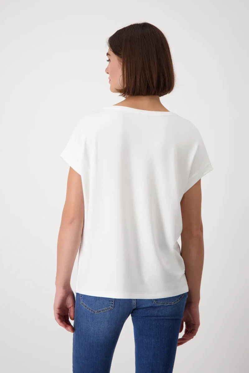 Monari Shirt mit Schrift Online Outlet