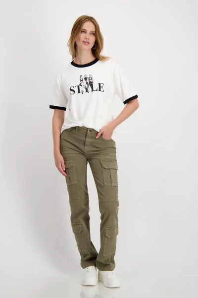 Monari T-Shirt mit Frauen Print Zeitlich begrenztes Angebot