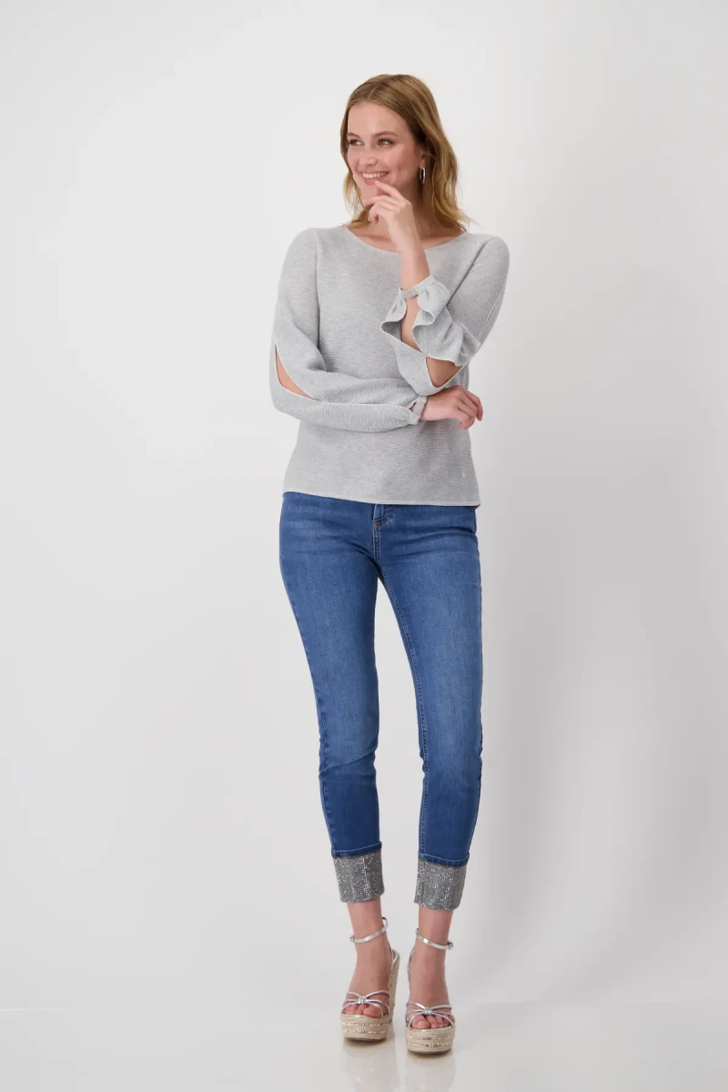 Monari Linksstrick Pullover Blitzangebot