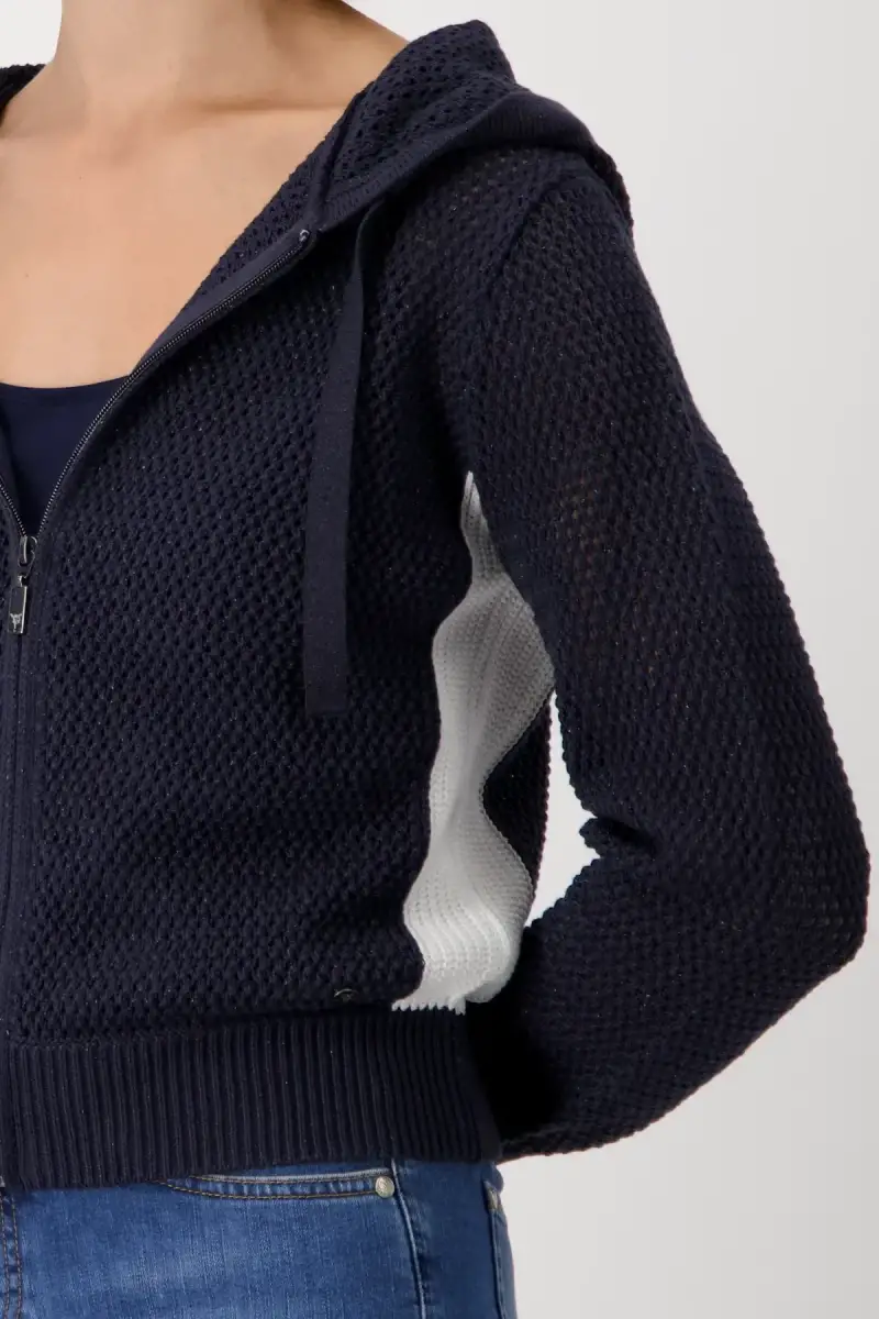 Monari Ajour-Strickjacke Kauf eins, bekomm eins gratis