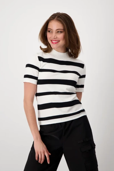 Monari Ringel T Shirt Neueste Stile