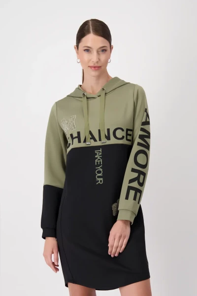 Monari Kleid mit Satindruck Letzte 2 Tage