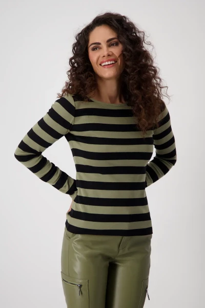 Monari Leinen Bluse Sonderangebot der Fabrik