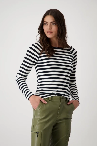 Monari Leinen Bluse Sonderangebot der Fabrik