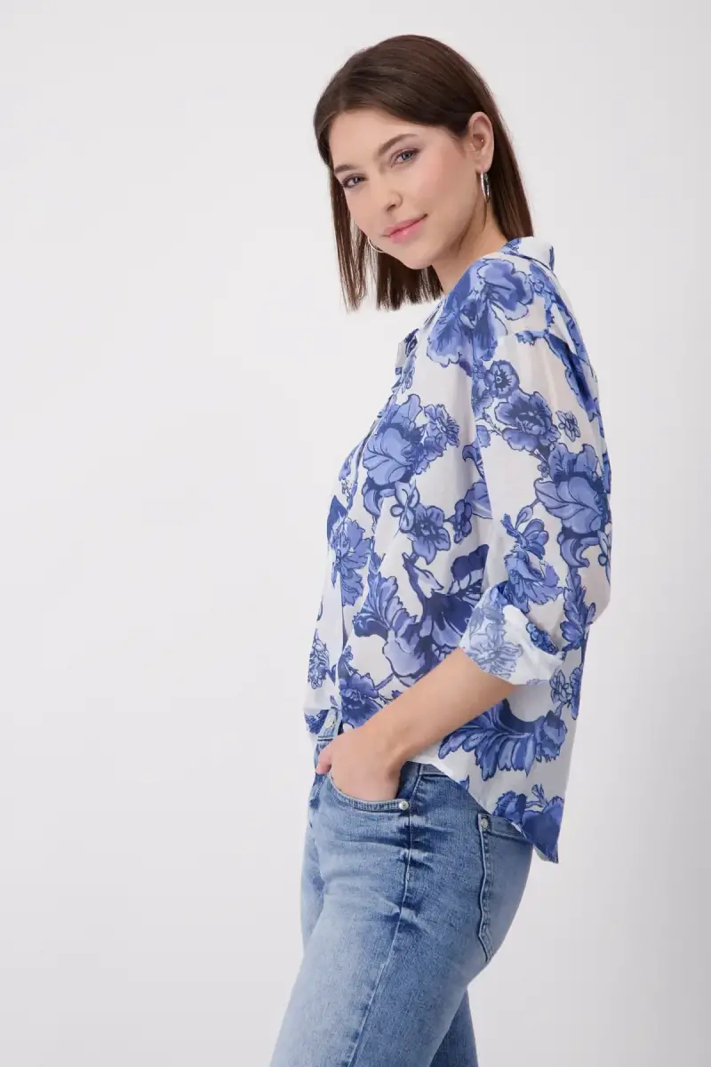 Monari Geblümte Bluse Clearance-Verkauf
