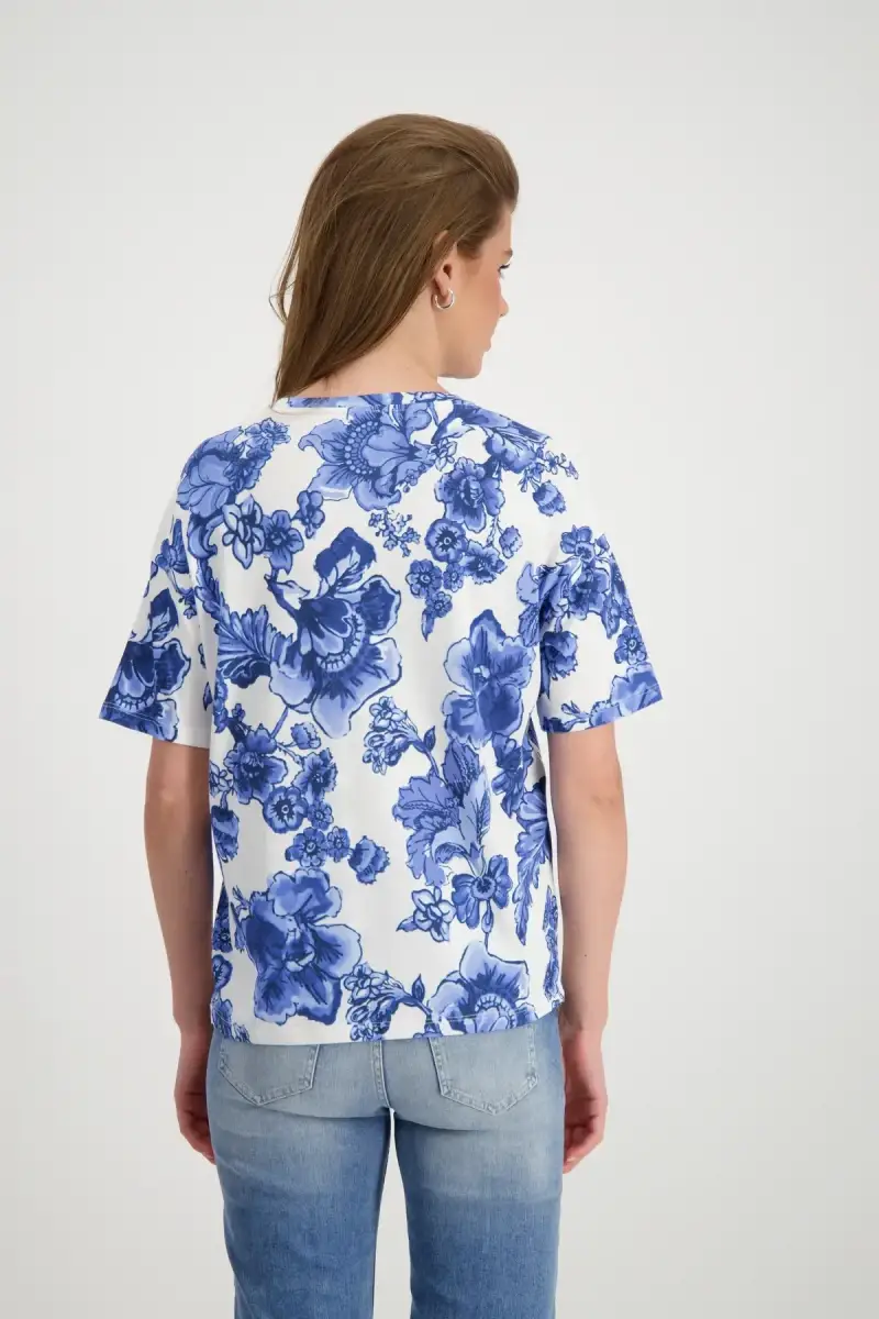 Monari T Shirt mit Blumen zollfrei