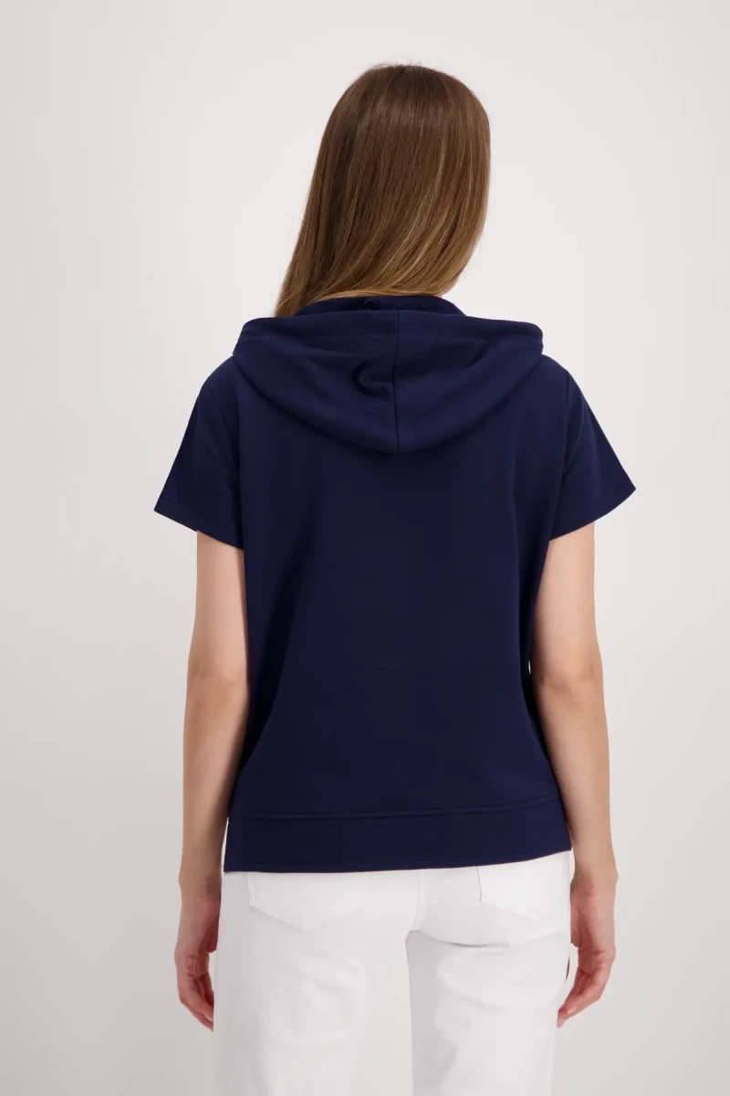 Monari Sweatshirt mit 3D Schrift 2025