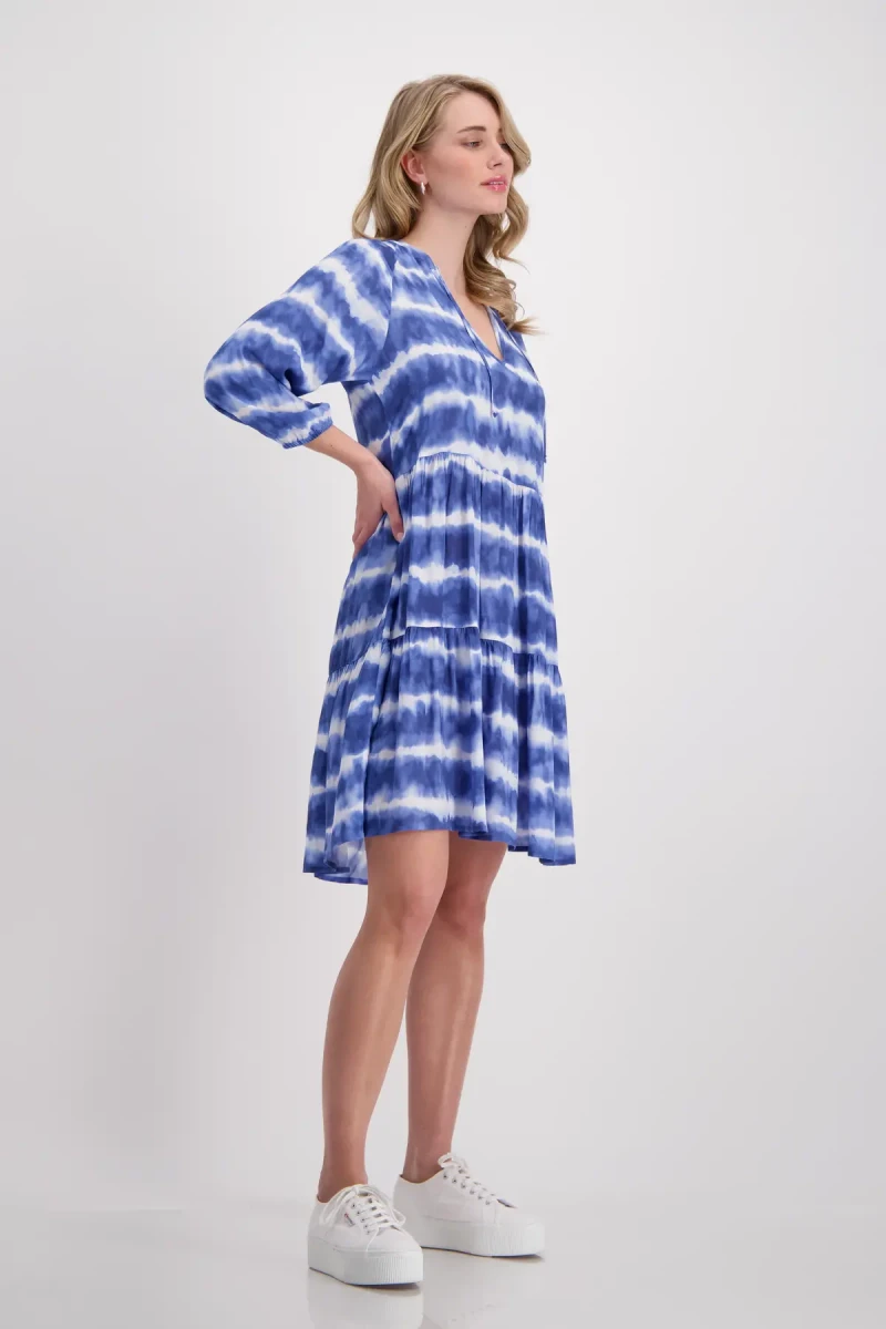 Monari Kleid mit Volants Outlet
