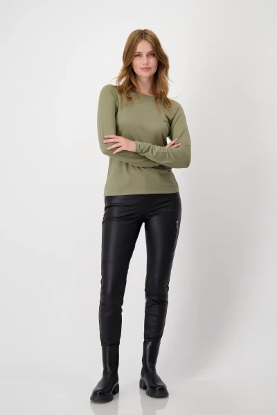 Monari Satin Blusenshirt Kostenloser Versand