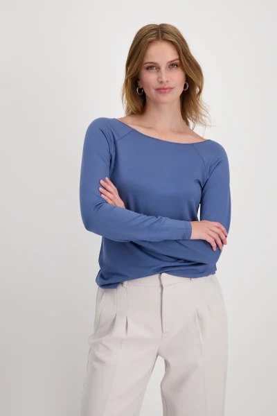 Monari Satin Blusenshirt Kostenloser Versand
