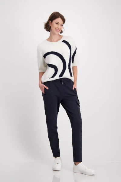 Monari Satin Blusenshirt Kostenloser Versand