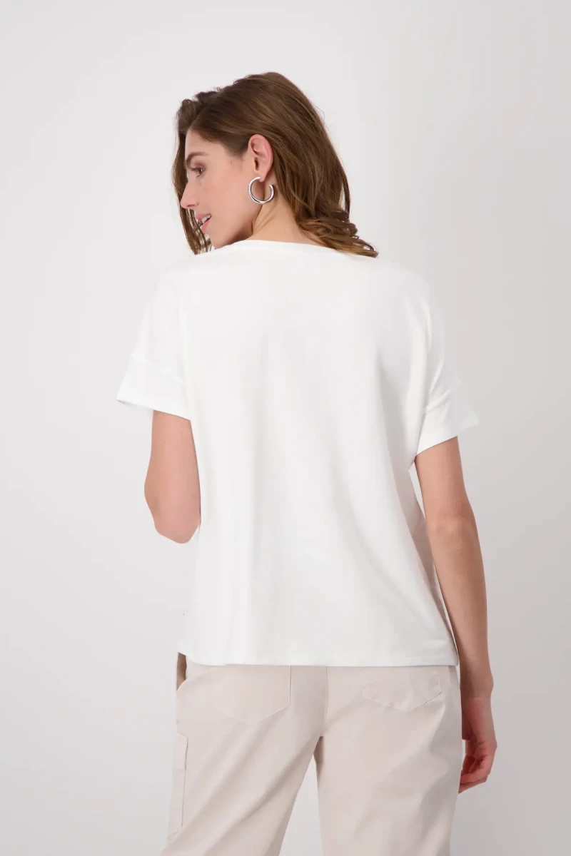Monari T-Shirt mit Frauen Zeichnung Günstig kaufen