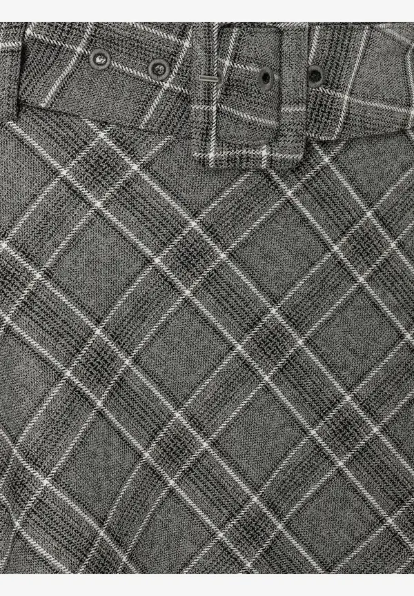More & More Rock, kariert, Herbst-Kollektion Heißer Verkauf