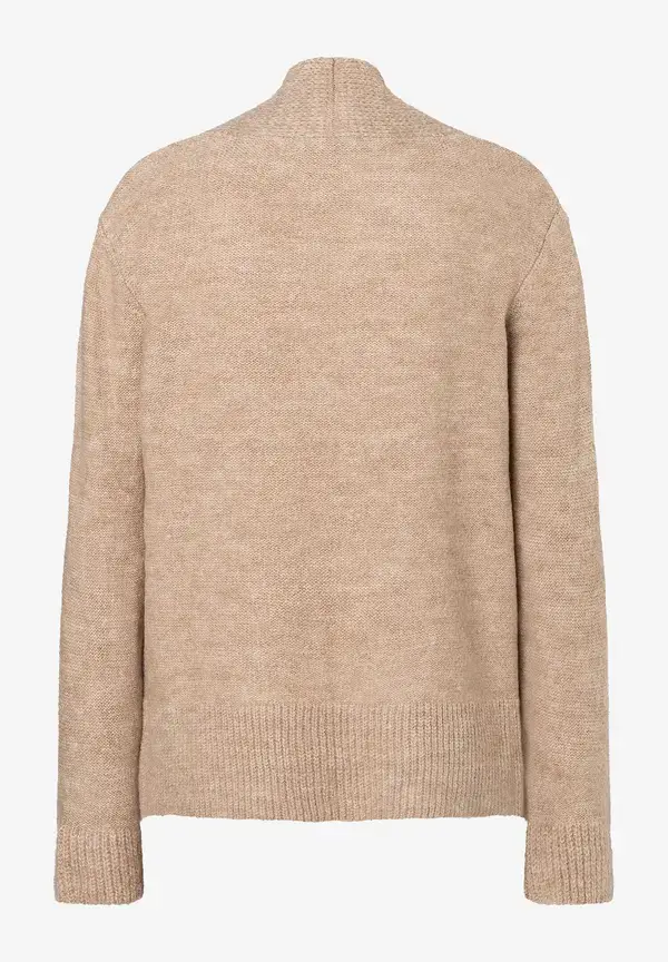 More & More Cardigan, camel melange, Herbst-Kollektion Räumungsverkauf