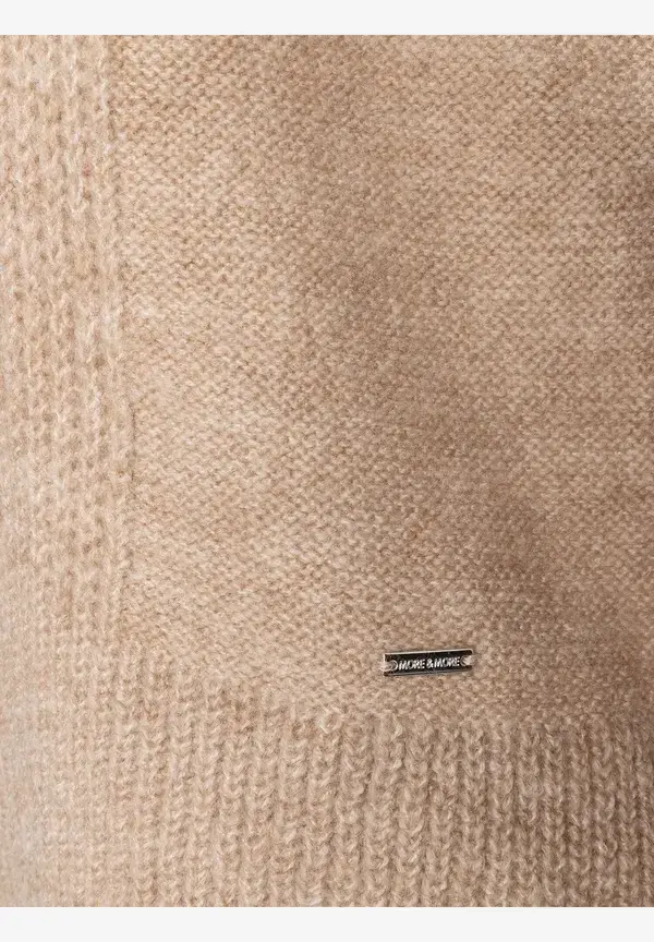 More & More Cardigan, camel melange, Herbst-Kollektion Räumungsverkauf
