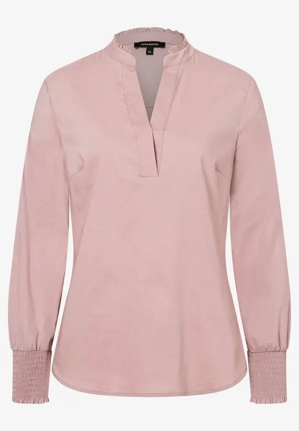 More & More Baumwoll/Stretch Bluse, rosa, Herbst-Kollektion Kauf eins, bekomm eins gratis