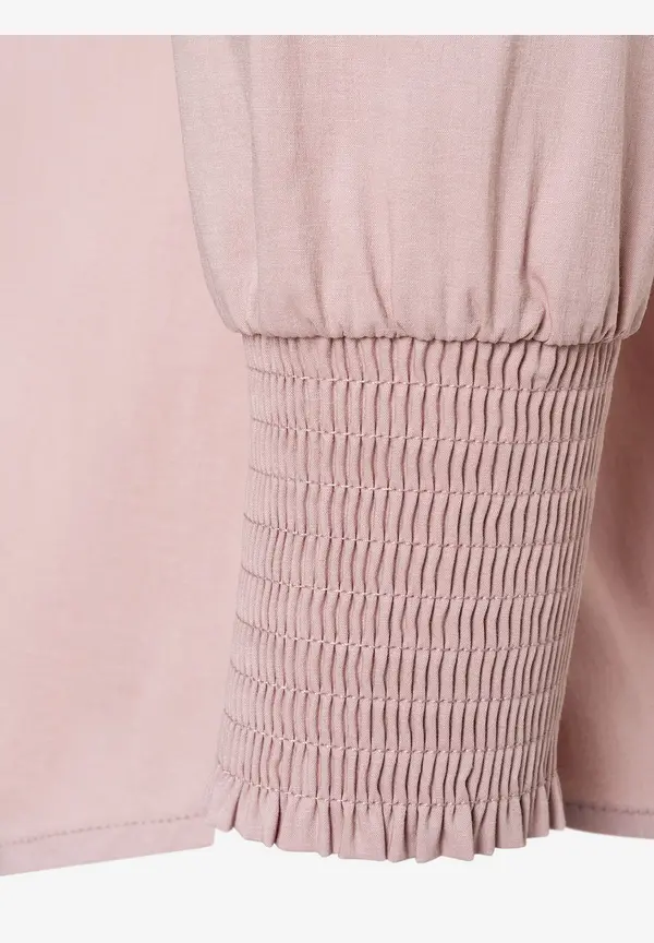 More & More Baumwoll/Stretch Bluse, rosa, Herbst-Kollektion Kauf eins, bekomm eins gratis