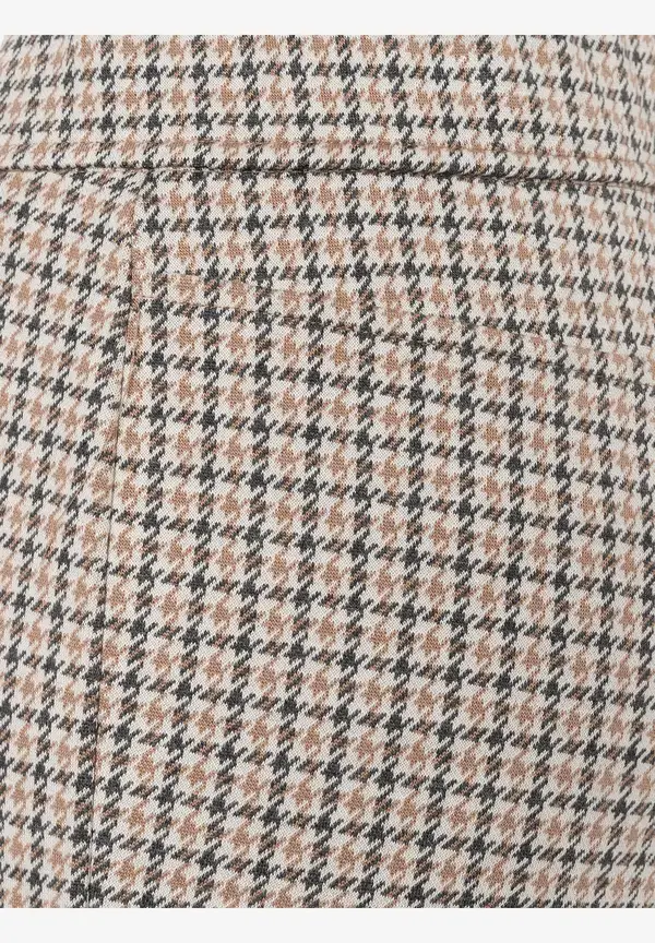 More & More Jerseyhose, Hahnentrittmuster, Herbst-Kollektion Sonderangebote