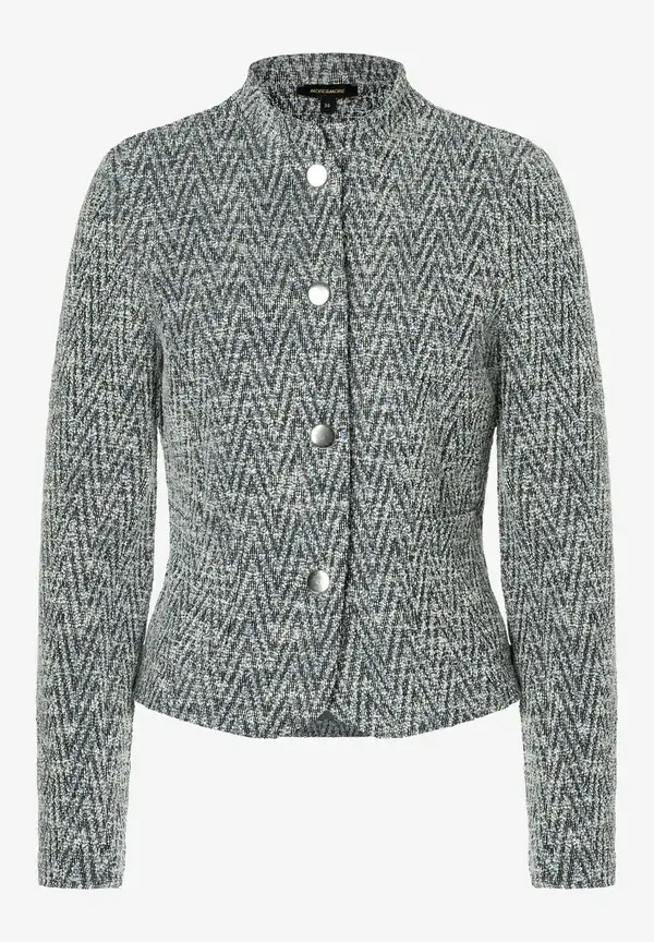 More & More Jerseyjacke, Zick-Zack Muster Neueste Stile