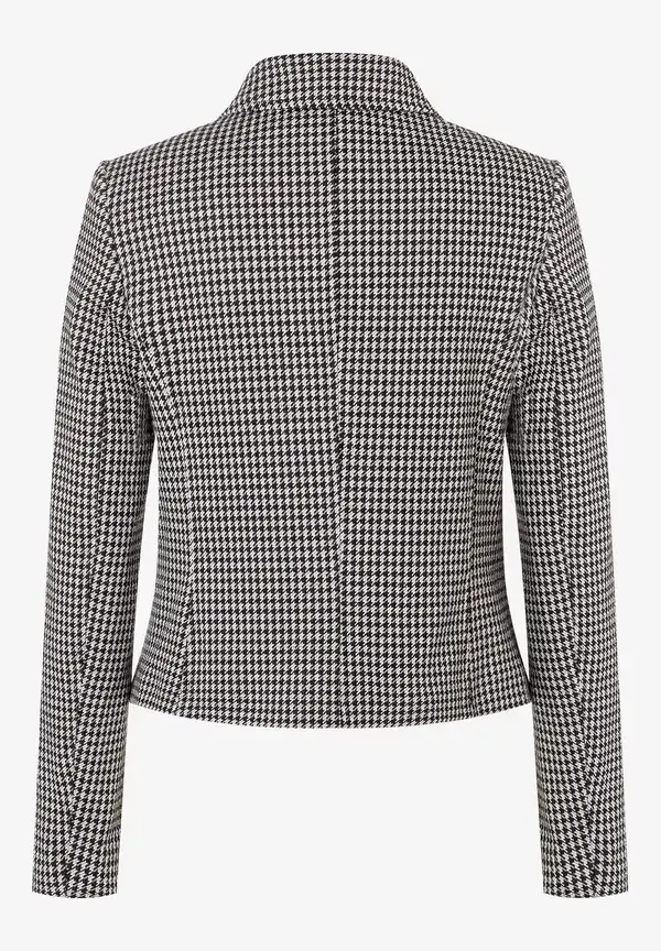 More & More Jerseyjacke, Hahnentritt-Dessin, Herbst-Kollektion Bis zu 55% Rabatt