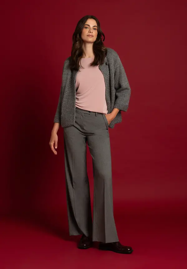 More & More Cardigan, grau, Herbst-Kollektion Super Rabatt