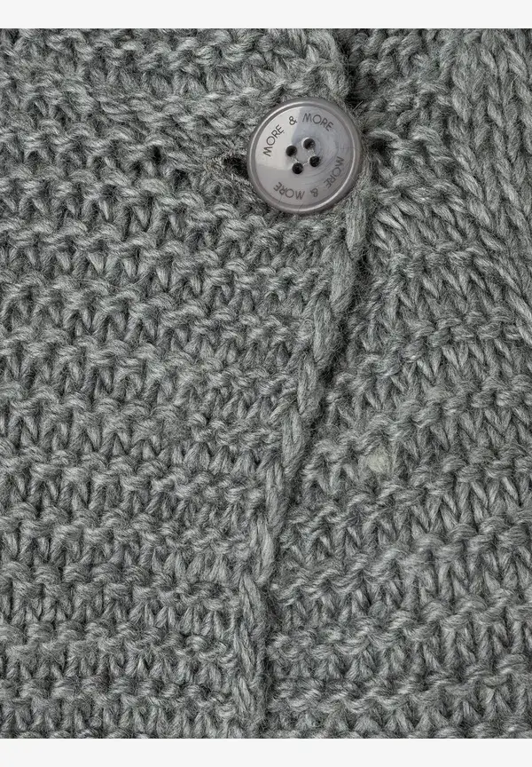 More & More Cardigan, grau, Herbst-Kollektion Super Rabatt