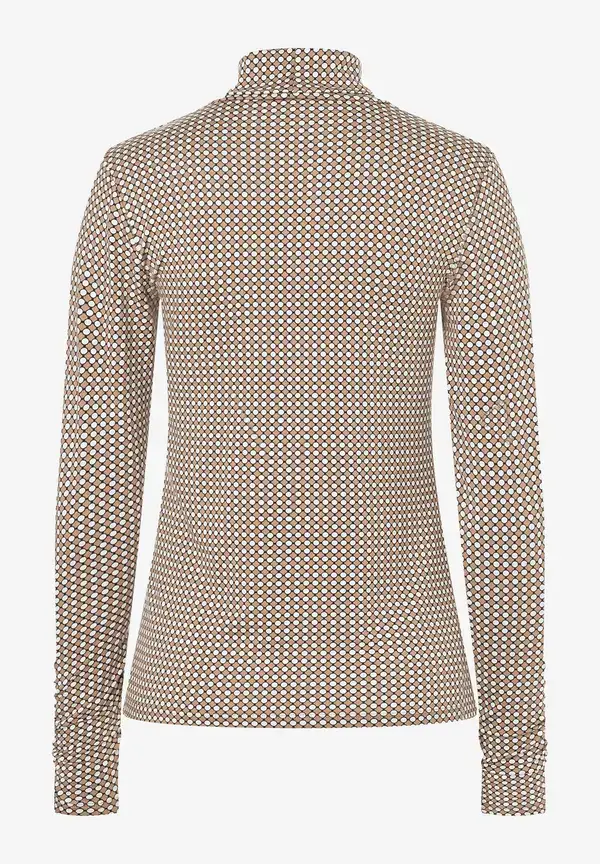 More & More Rollkragenshirt, Minimal-Print, Herbst-Kollektion Clearance-Verkauf