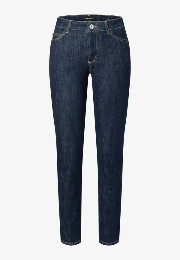 More & More schmale Jeans, HAZEL, dark blue denim Kostenloser Versand international