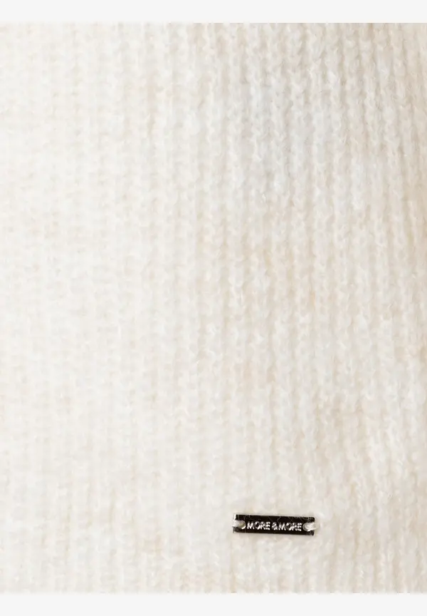 More & More V-Neck Pullover, ecru, Herbst-Kollektion zollfrei