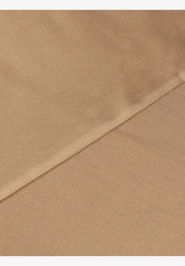 More & More Schal mit Fransen, warm beige Auslauf