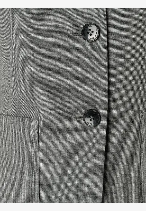 More & More Blazer, grau melange, Herbst-Kollektion Schlussverkauf
