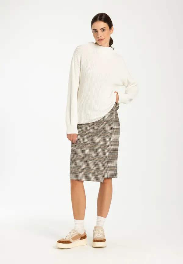 More & More Rippstrick-Pullover, ecru, Herbst-Kollektion Günstiger Verkauf